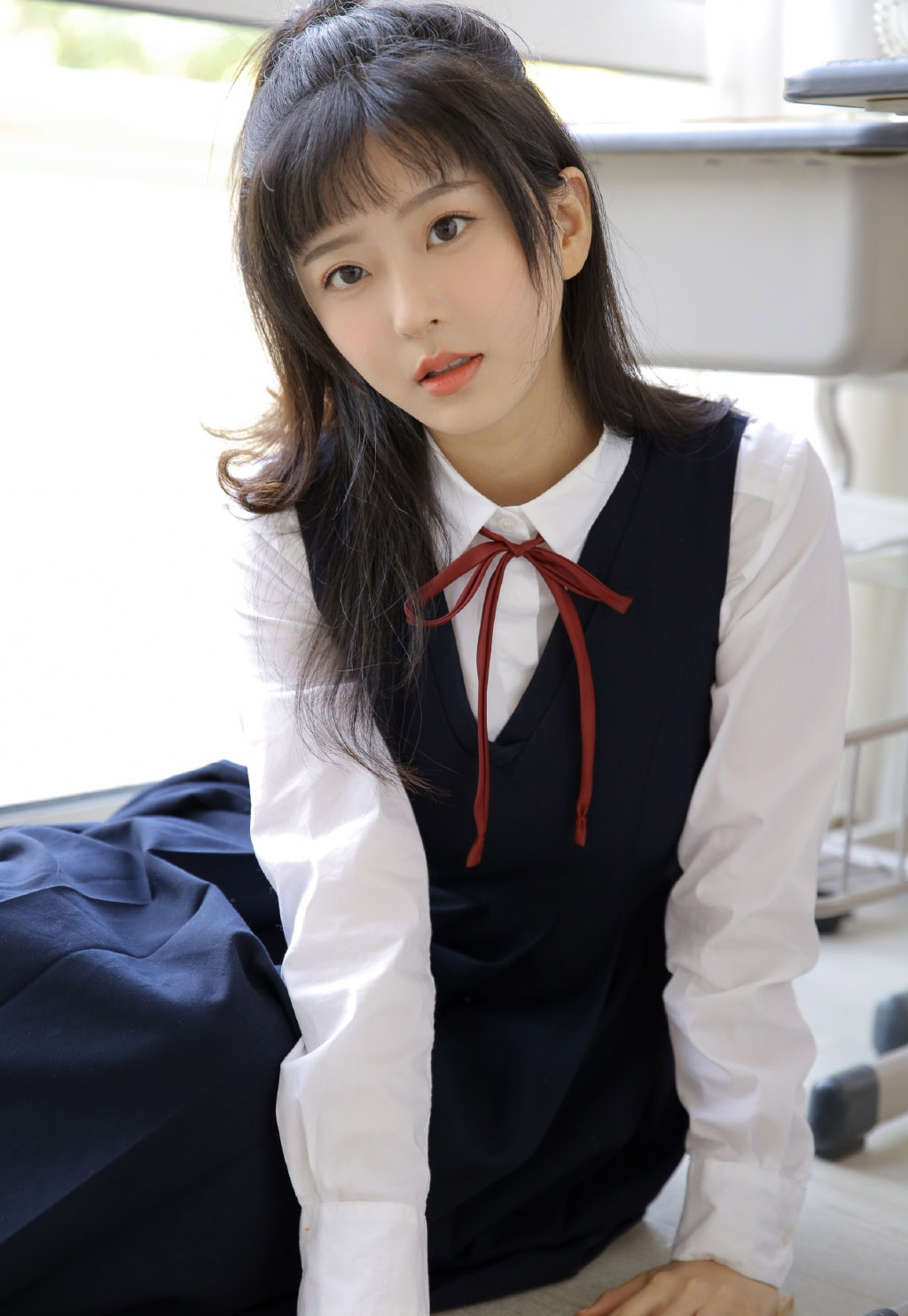 最漂亮台湾美女学生妹校园制服诱惑写真图片 最漂亮台湾美女学生妹校园制服诱惑写真图片