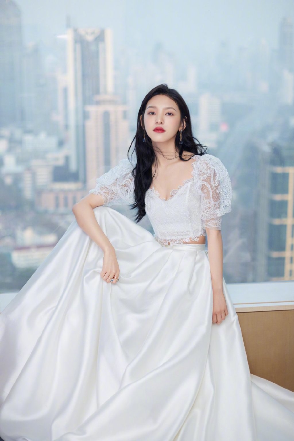 高清女明星模特章若楠甜美时尚封面写真图片图片