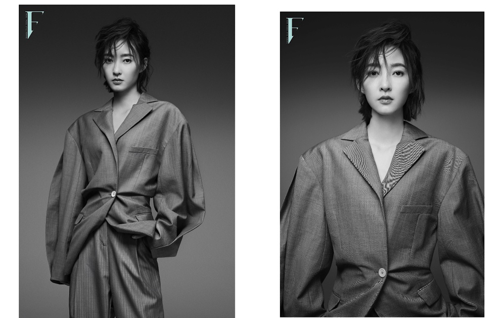 王丽坤短发清爽写真大片图片