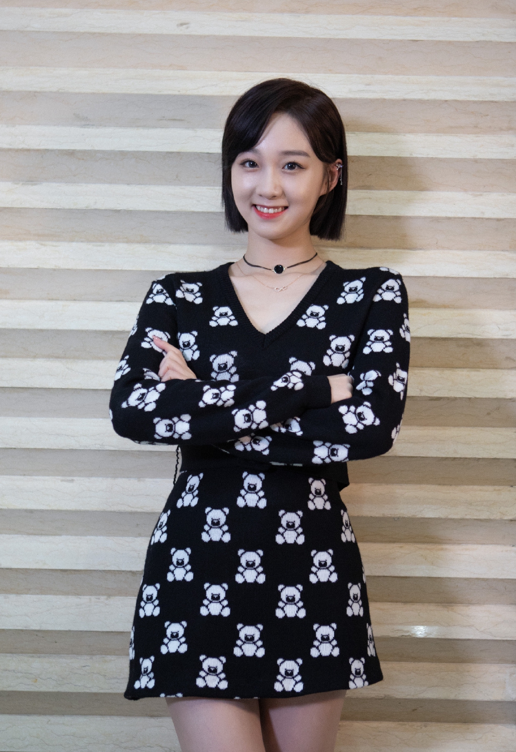 中国内地湖南女歌手李子璇学生装俏皮写真图片图片