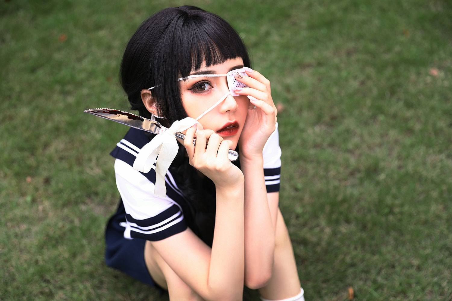 可爱萝莉万圣节cos小巫女写真福利高清图片图片