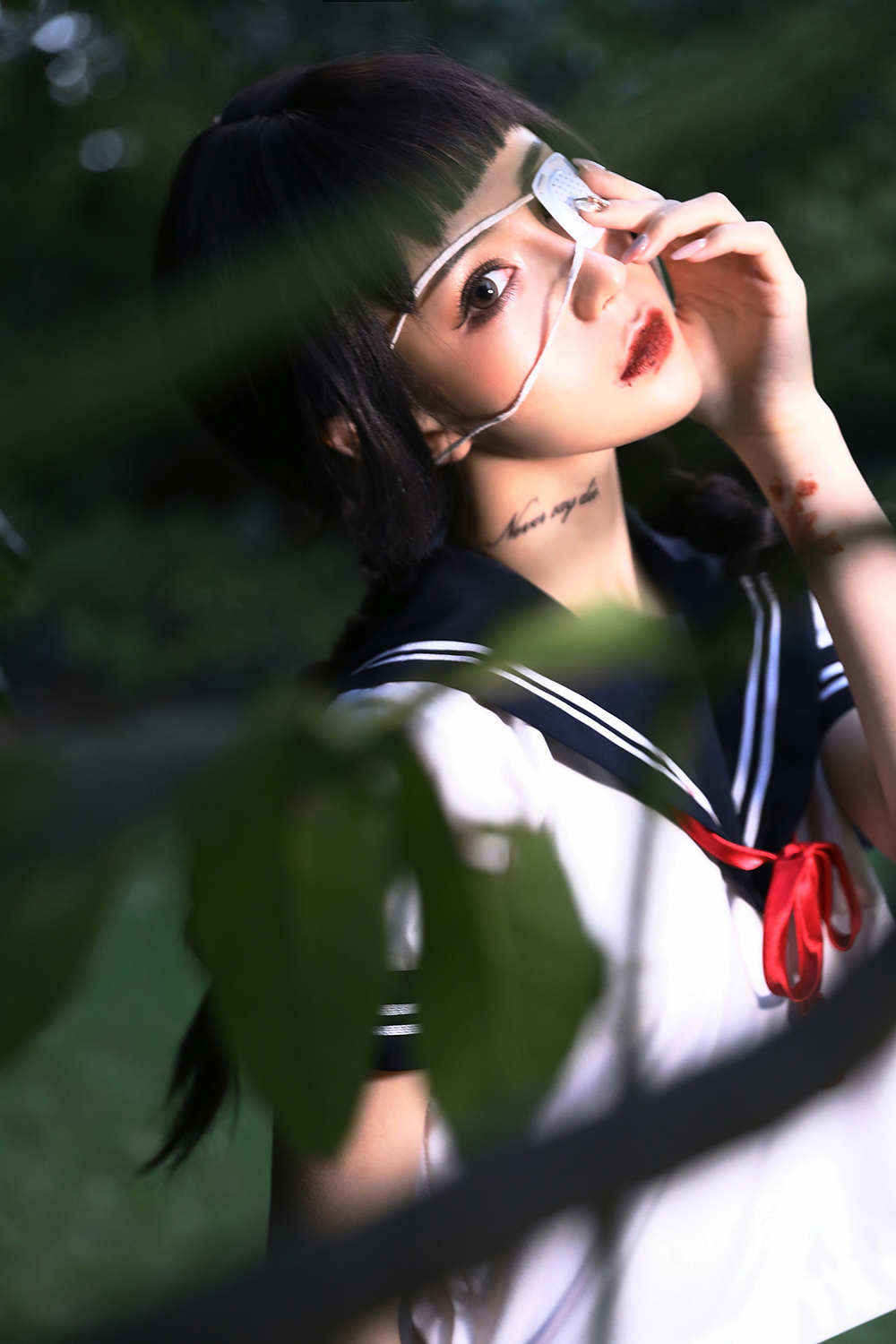 胡馨尹万圣节个性搞怪写真图片图片