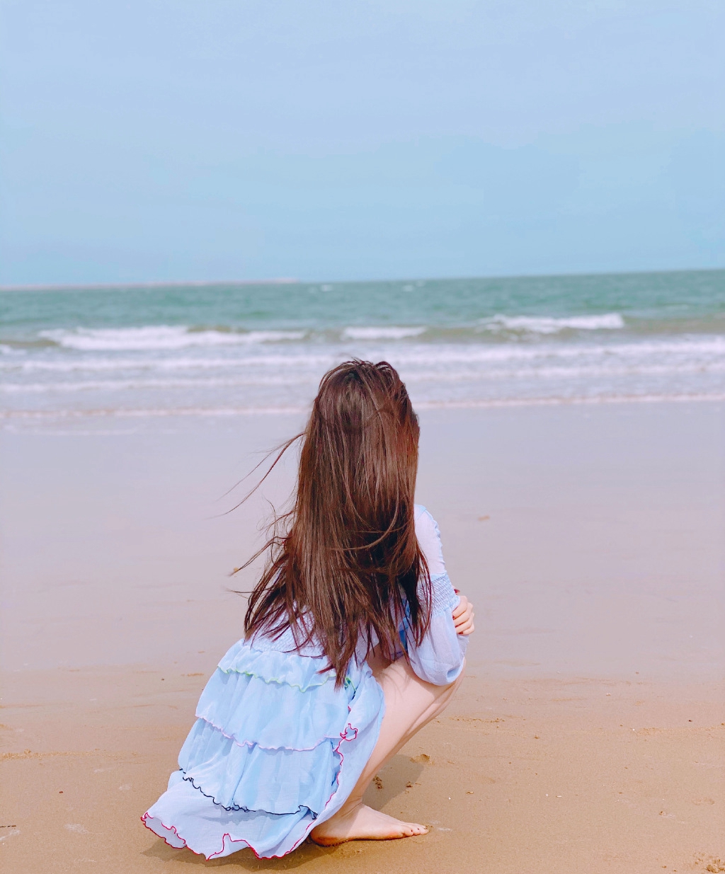 马泽涵清新甜美写真桌面壁纸图片