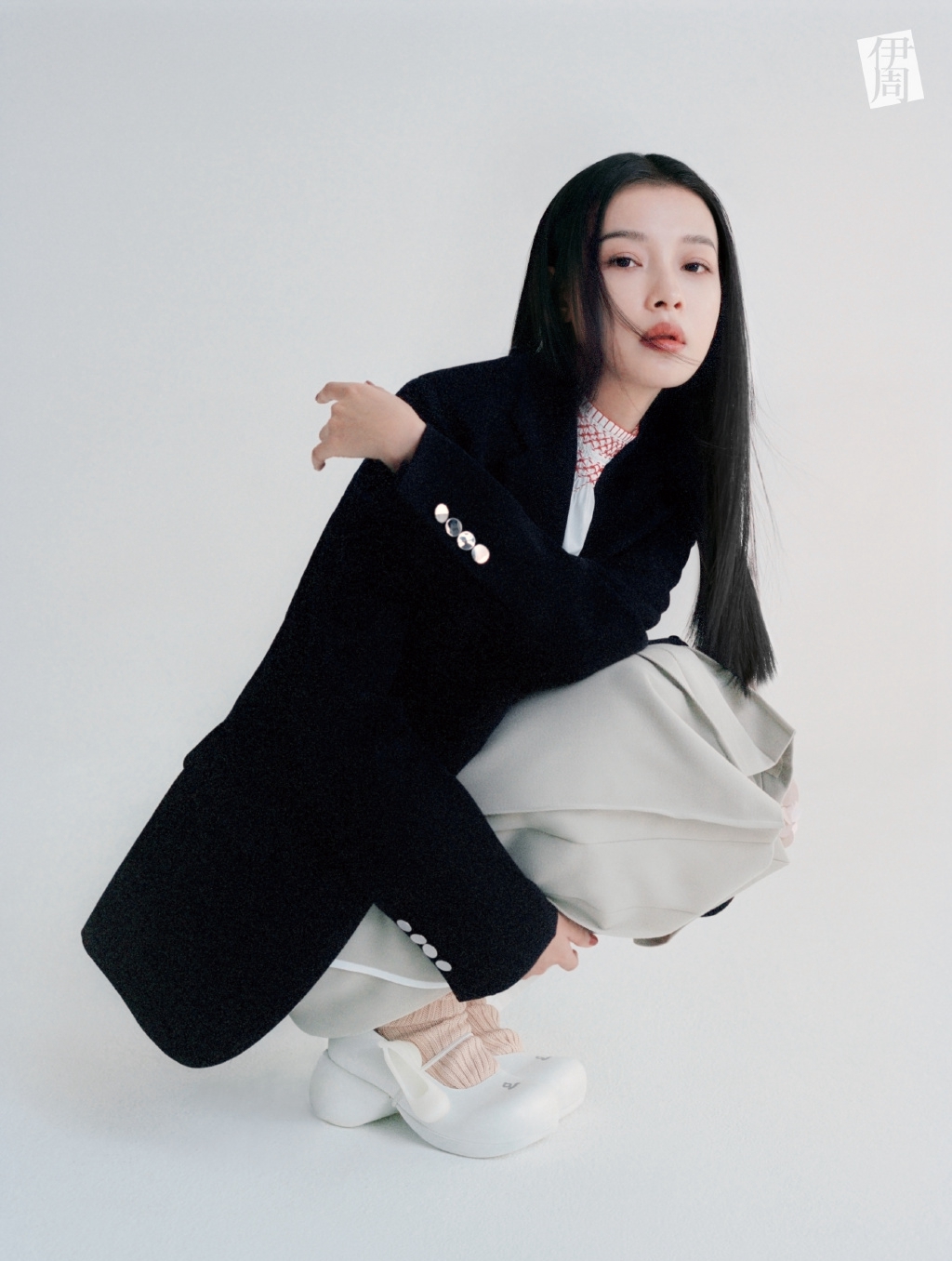 林省通化市集安女明星孙怡妩媚动人时尚写真大片图片