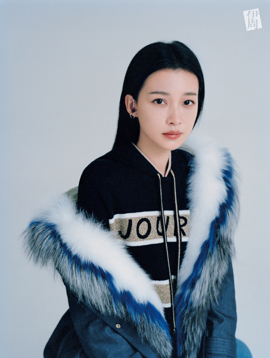 林省通化市集安女明星孙怡妩媚动人时尚写真大片图片