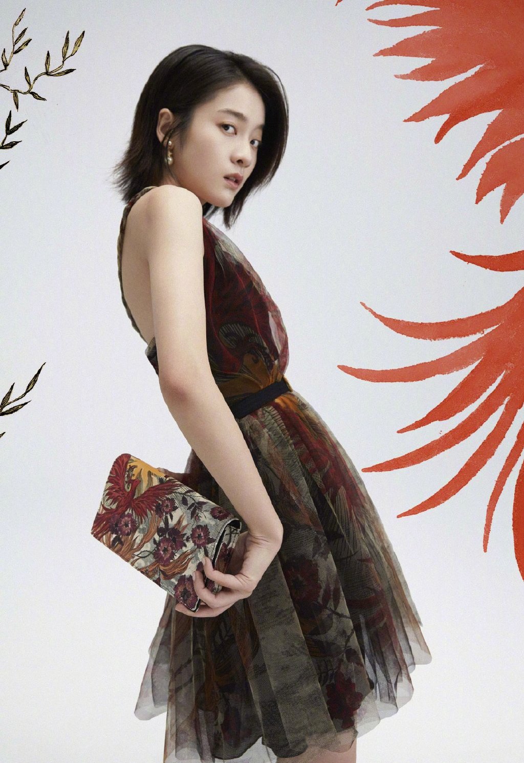 中国内地浙江省义乌女演员张雪迎时尚个性写真图片图片