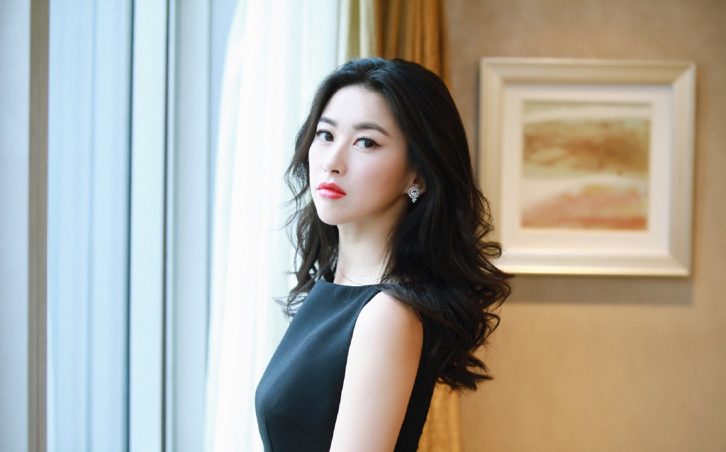 高清北京美女朱珠明媚养眼写真图片图片