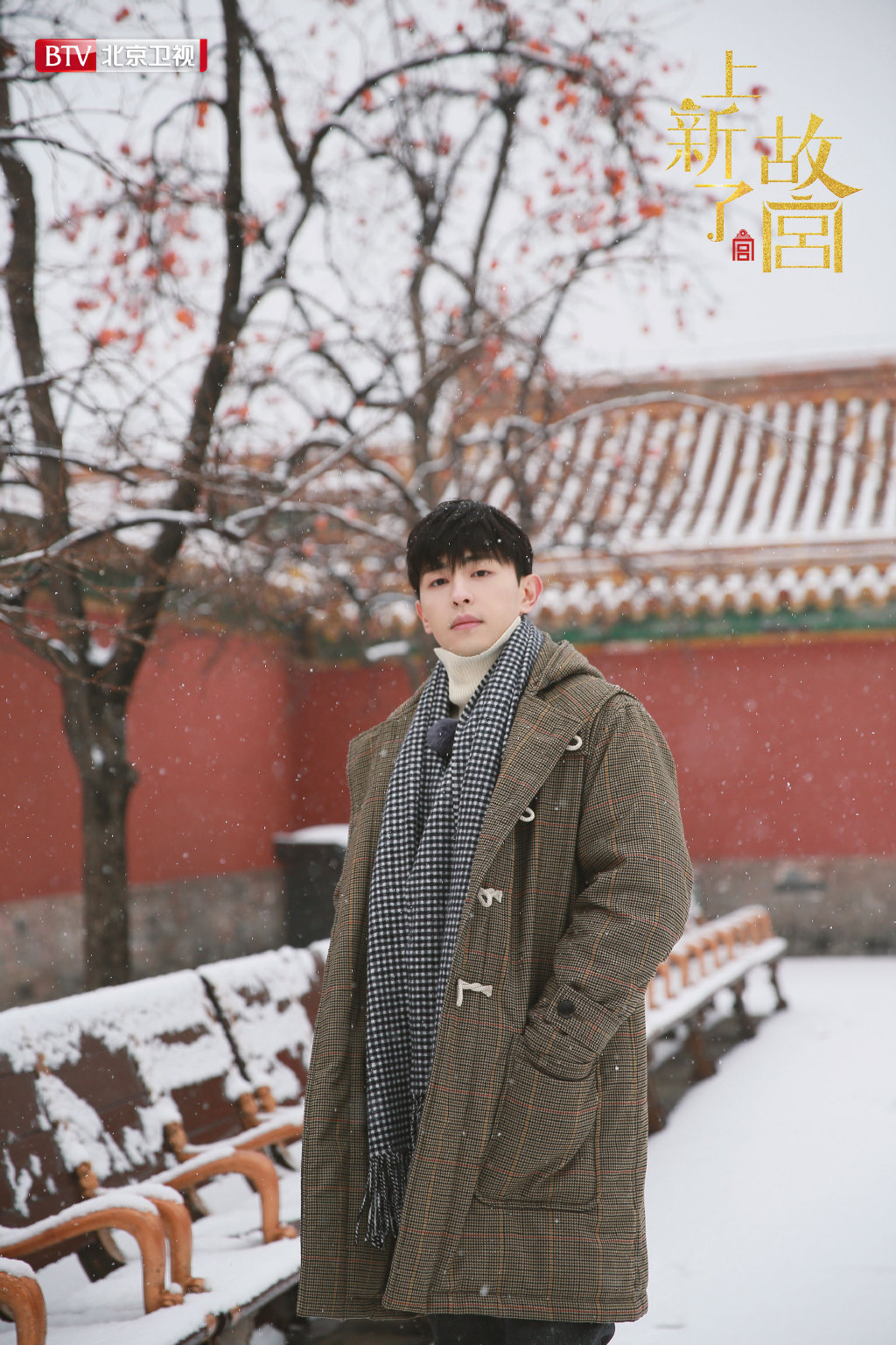 邓伦故宫雪景帅气写真图片图片