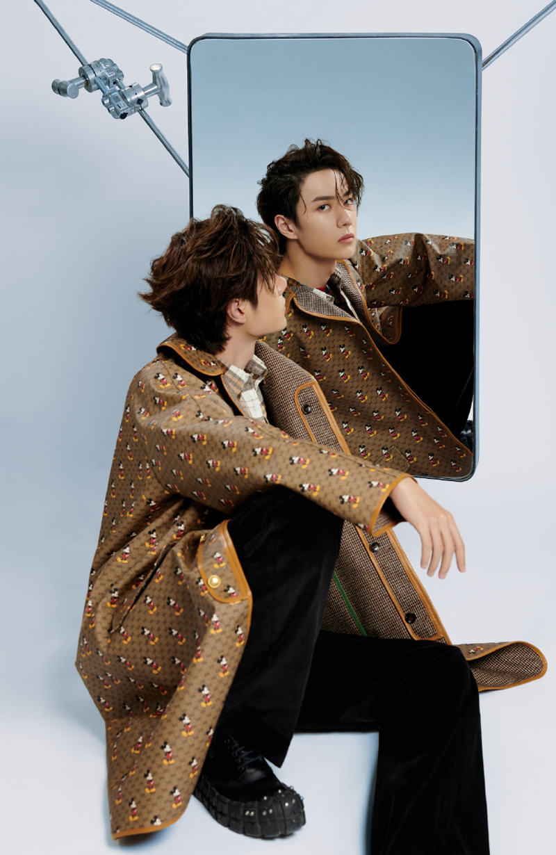 河南省洛阳男明显王一博《Tmagazine》4月刊封面写真图片
