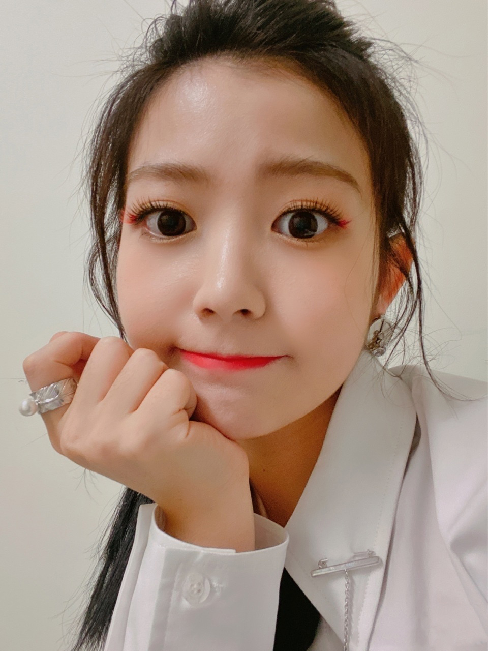 高清广东深圳女星火箭少女101yamy赖美云傅菁黑白配写真图片图片