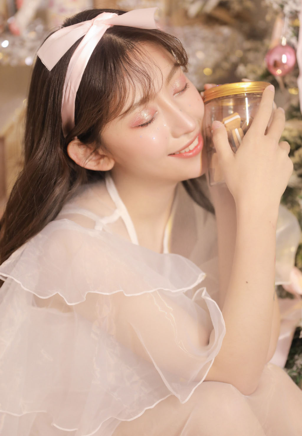 中国内地影视新疆乌鲁木齐女演员代斯开叉礼服性感写真图片图片