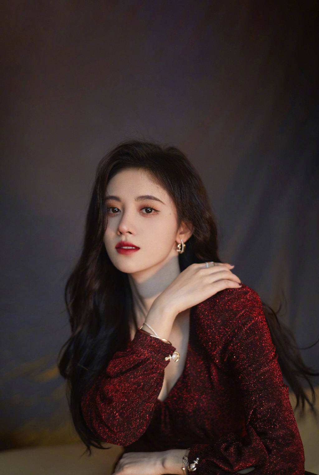 高清四川省遂宁美女鞠婧祎妩媚性感写真图片图片