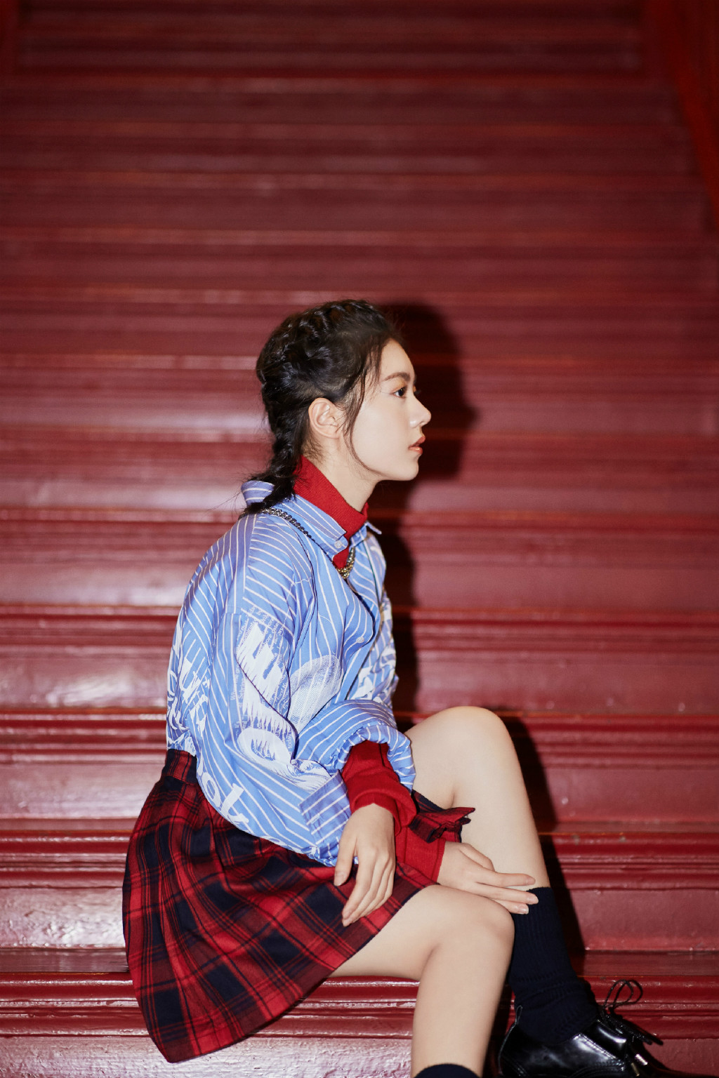 高清中国内地辽宁省沈阳女演员赵今麦甜美元气写真图片图片