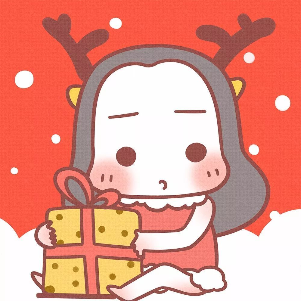 最流行微信卡通圣诞节头像可爱卡通圣诞头像图片图片