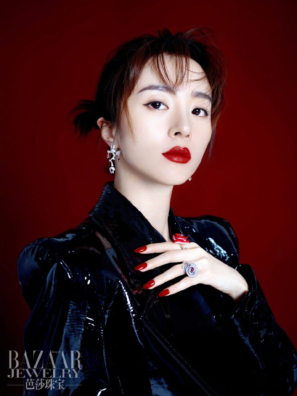胡冰卿冰蓝系活泼明朗写真图片图片