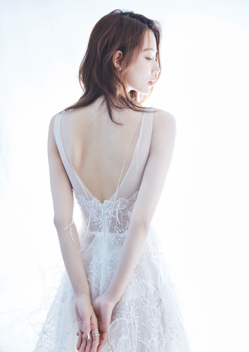 高清四川美女宁心纯白优雅性感写真图片图片