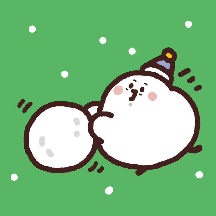 可爱萌系雪人头像图片图片