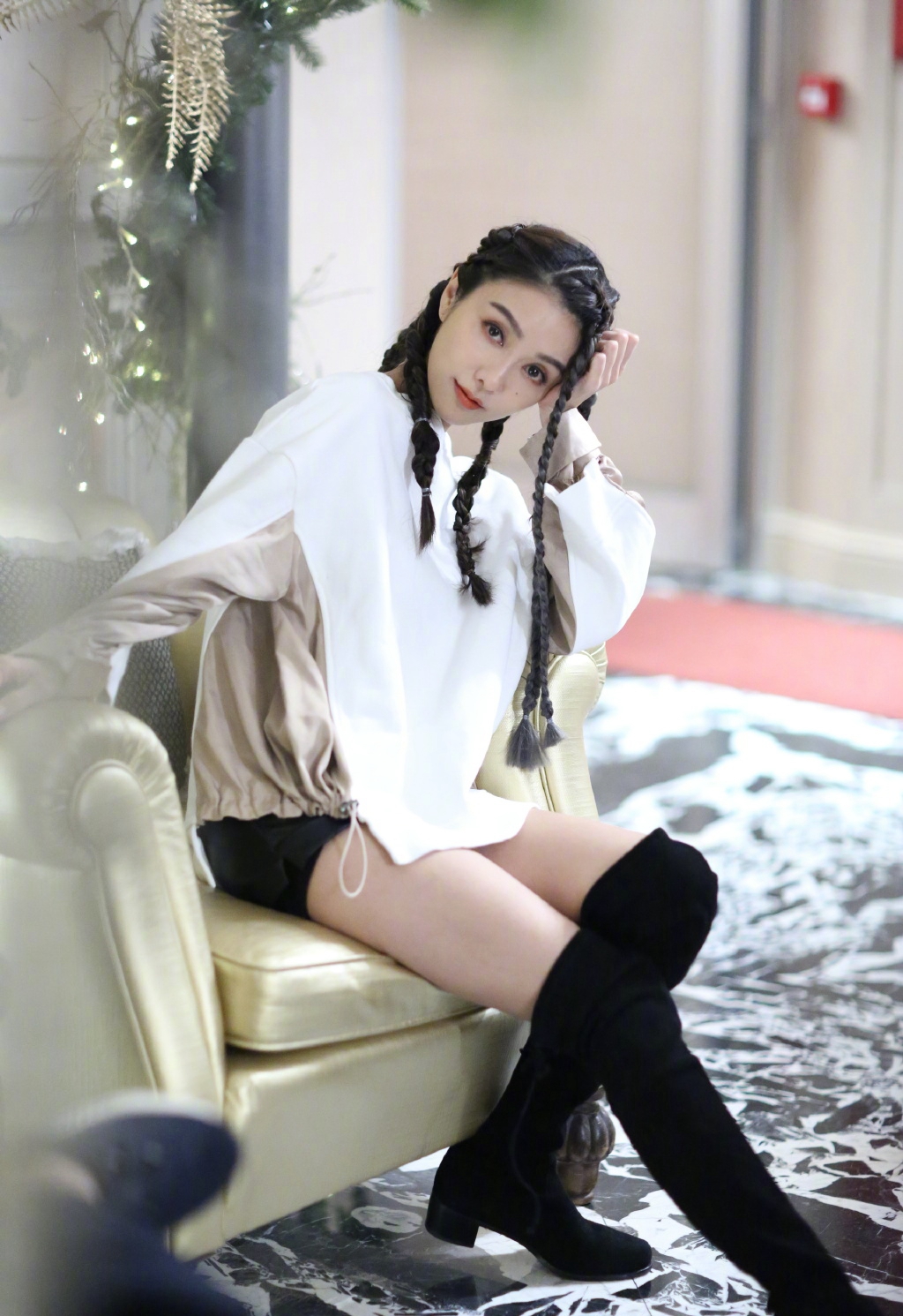 薛凯琪性感时尚光影写真图片图片