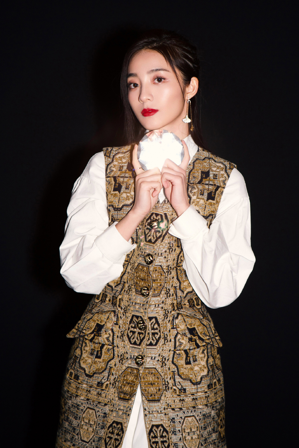 高清内陆女星万鹏清新文艺写真图片图片