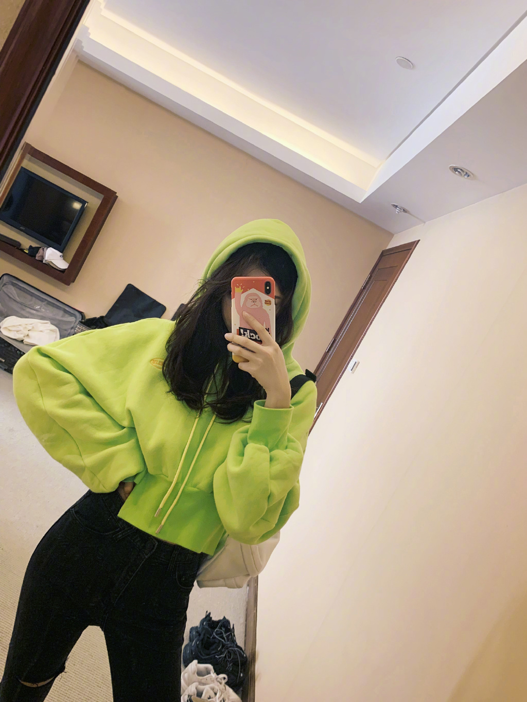 高清北京女孩黄一琳甜美少女感自拍照图片图片