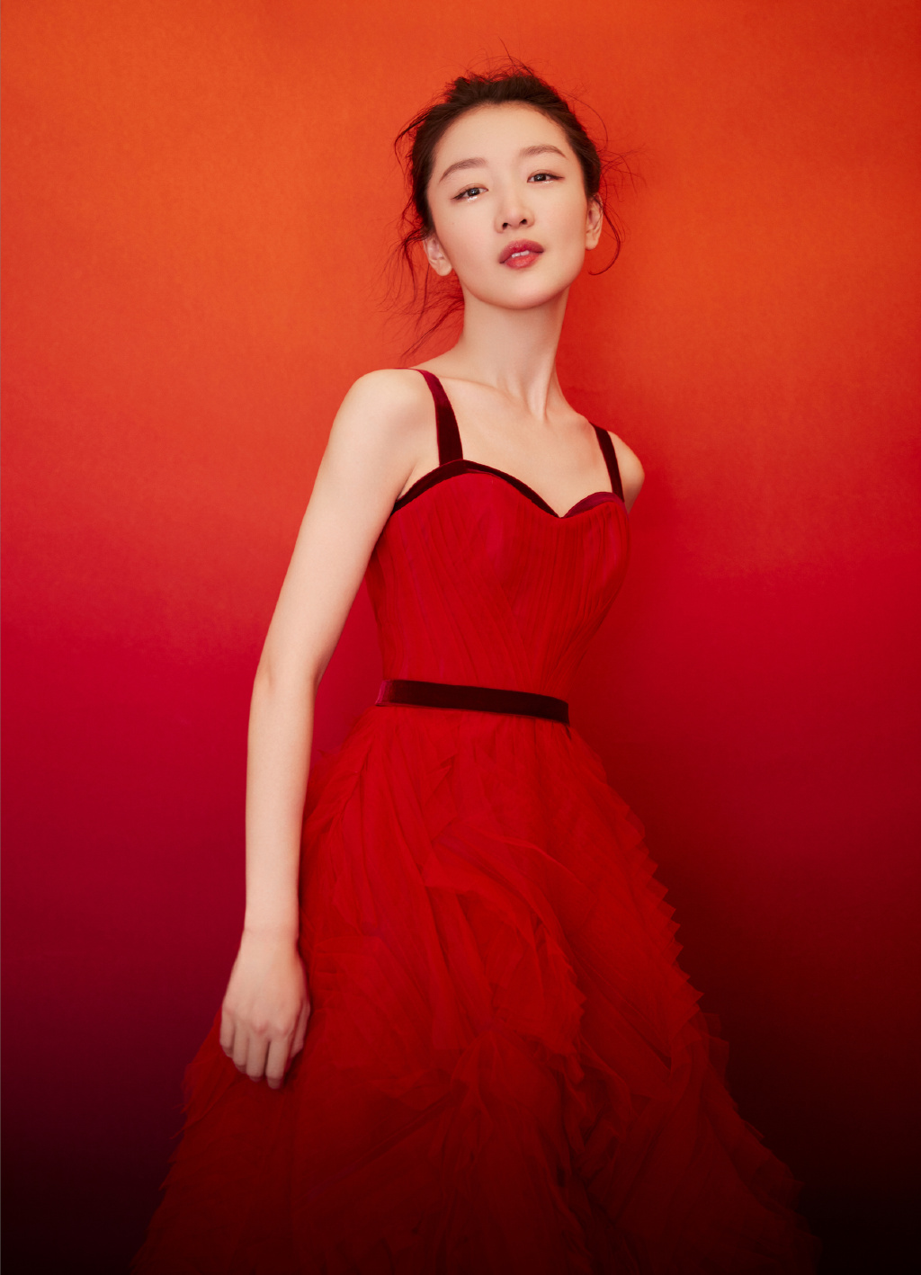 高清中国内地影视河北省石家庄女演员周冬雨清纯靓丽写真天真无邪图片