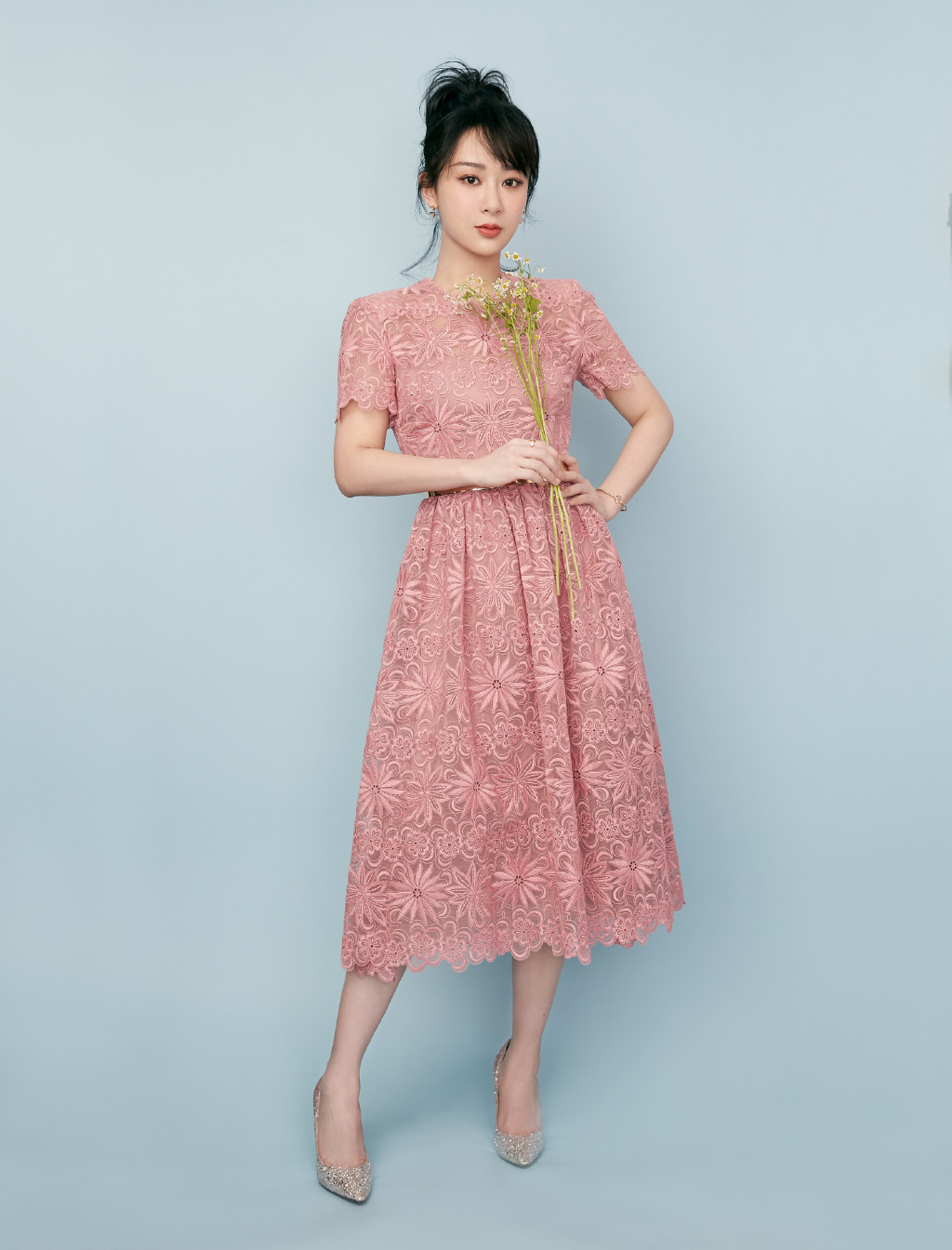 高清中国内地影视北京女演员杨紫微博之夜性感优雅写真图片图片