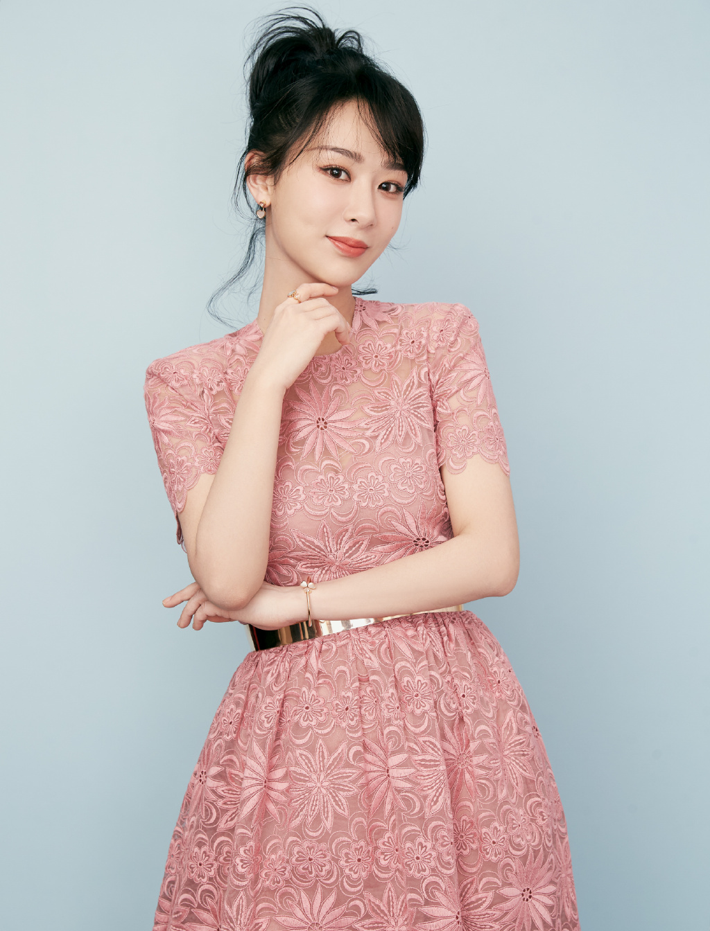 高清中国内地影视北京女演员杨紫微博之夜性感优雅写真图片图片