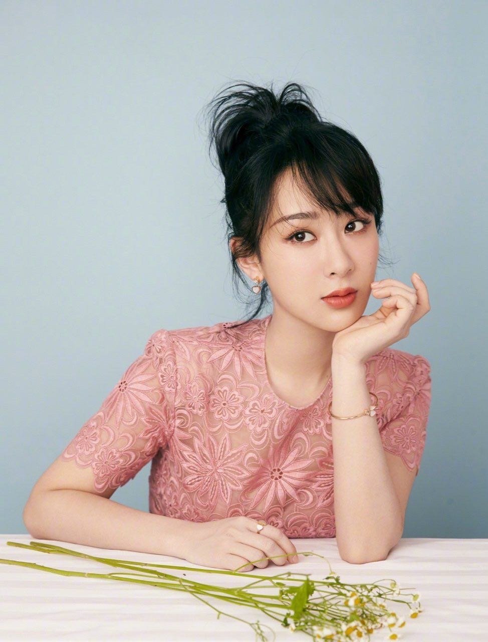 高清中国内地影视北京女演员杨紫微博之夜性感优雅写真图片图片