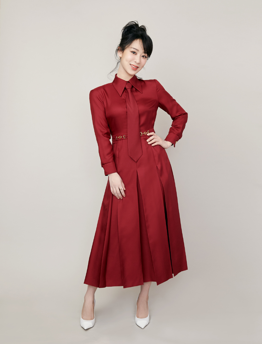 高清中国内地影视北京女演员杨紫微博之夜性感优雅写真图片图片