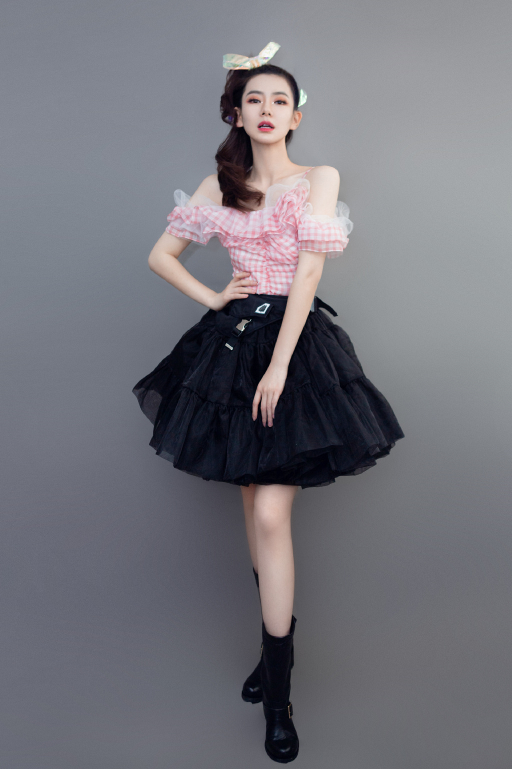 戚薇金鱼妆性感撩人写真图片