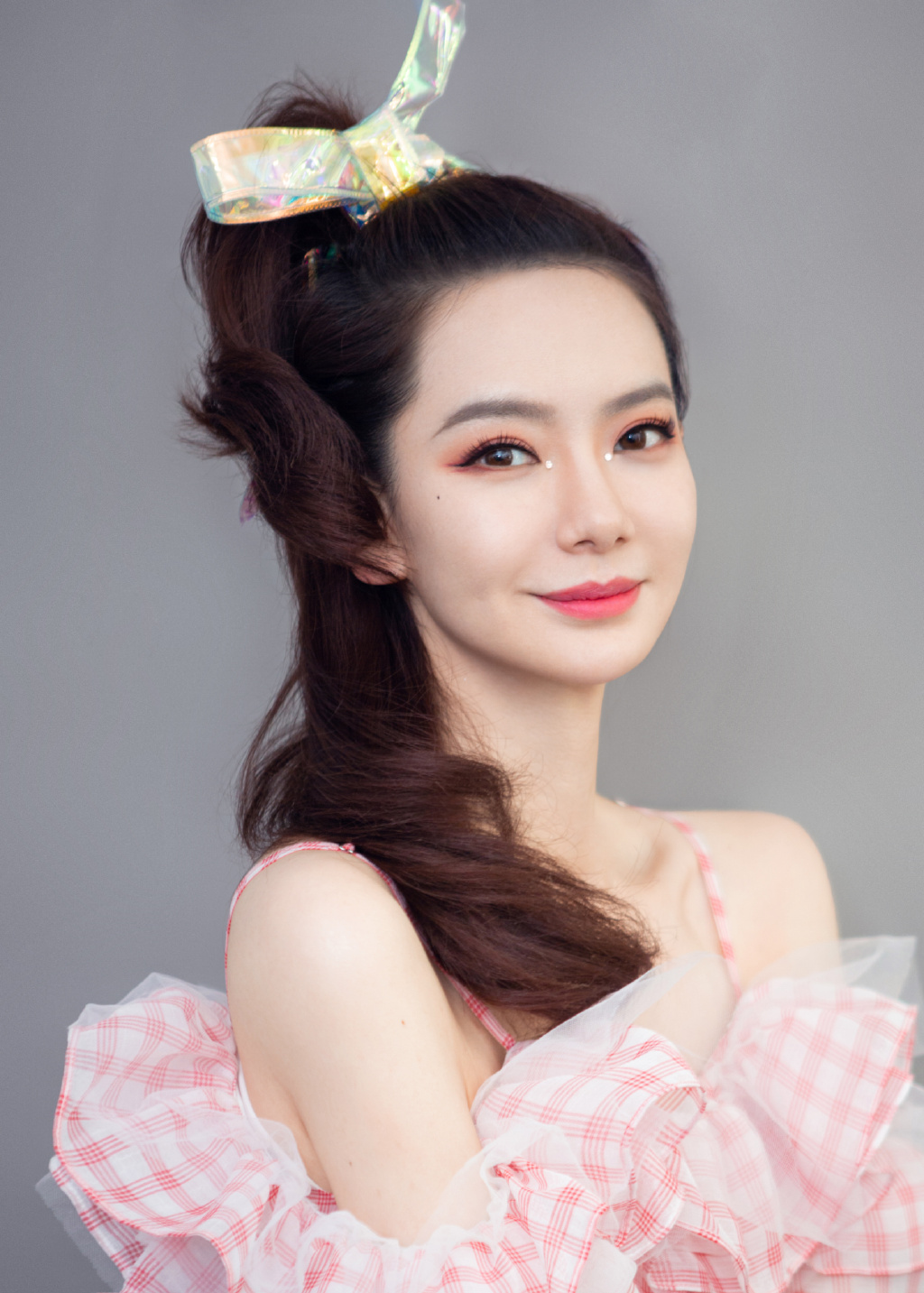 戚薇金鱼妆性感撩人写真图片