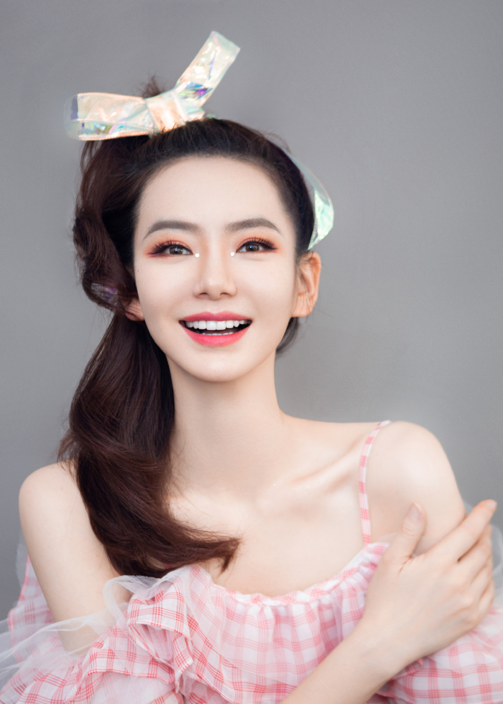 戚薇金鱼妆性感撩人写真图片