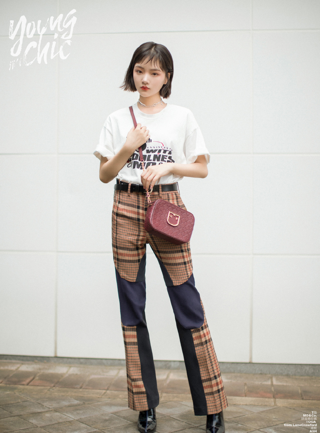 高清性感湖南美女任敏章鱼辫俏皮写真图片图片