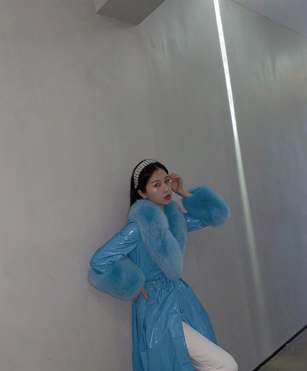 高清中国内地美女虞书欣彩色仙女礼服唯美写真图片图片