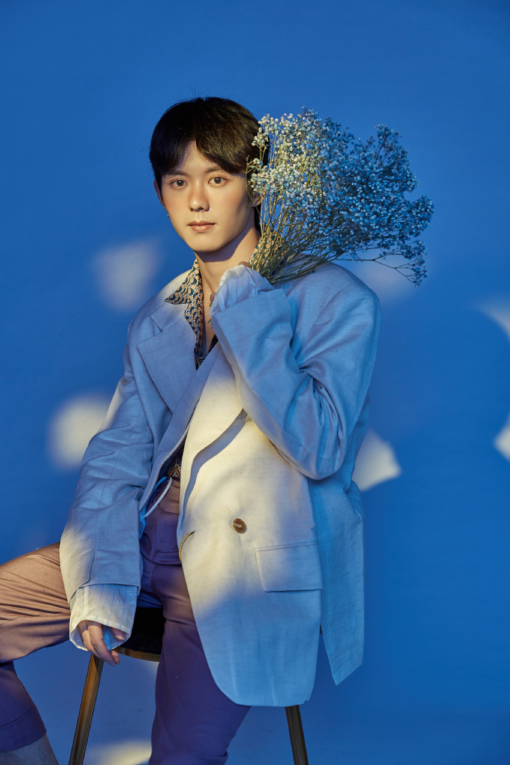 高清男星90后新生代偶像蓝博帅气写真图片图片
