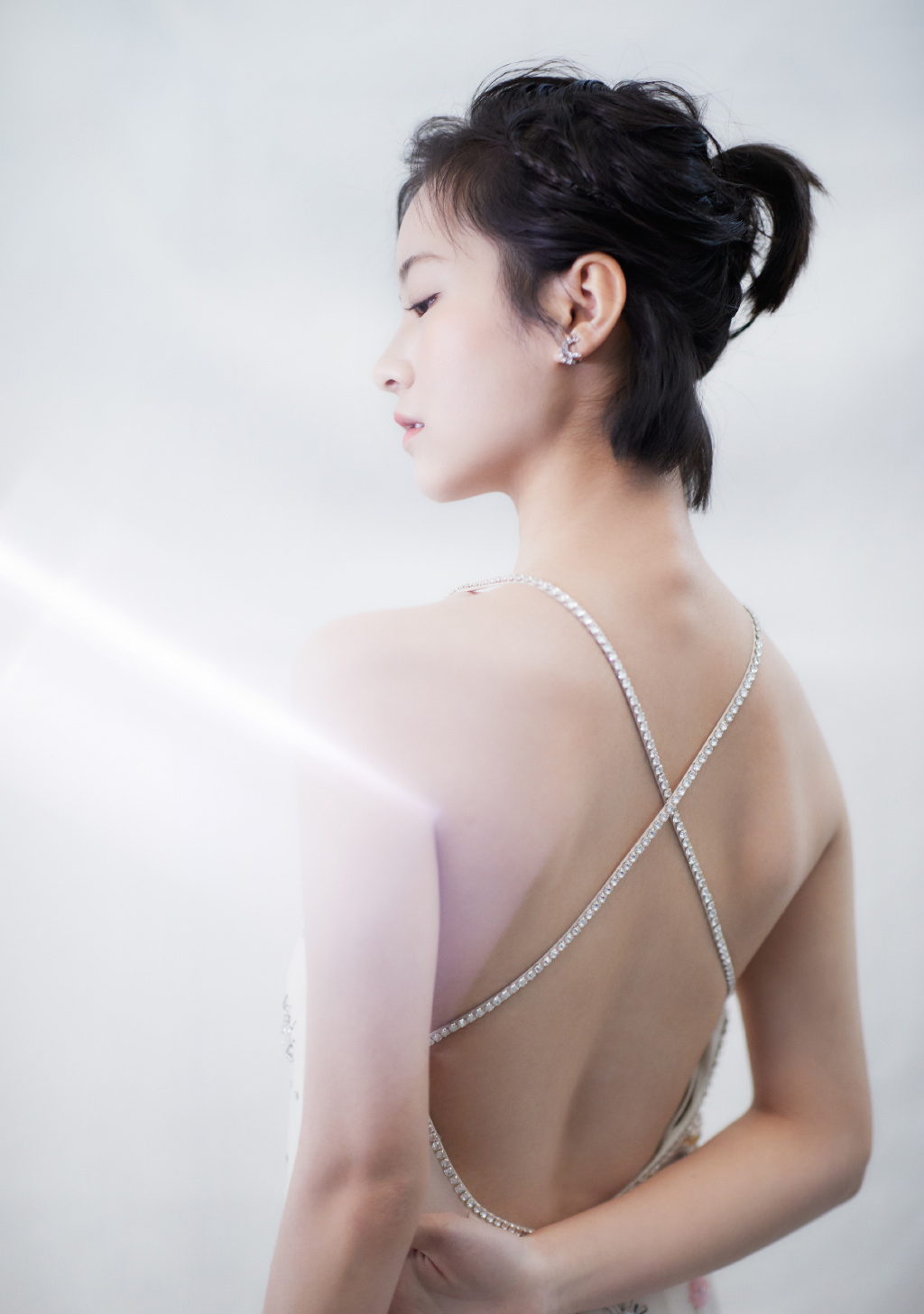 李庚希时尚街拍写真图片图片