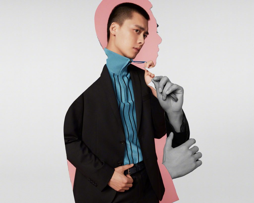 高清中国内地四川成都男演员帅气男神李易峰图片李易峰简约写真白衬衫男神演绎儒雅气质图片