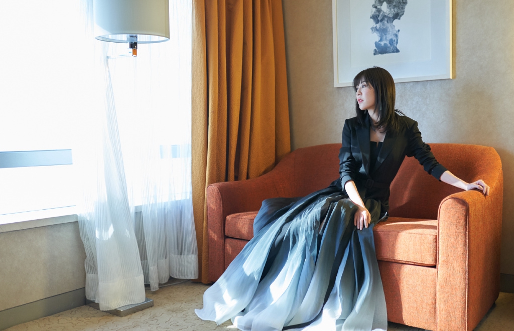 中国山东省济南市章丘女演员李金铭甜美灵动写真图片图片