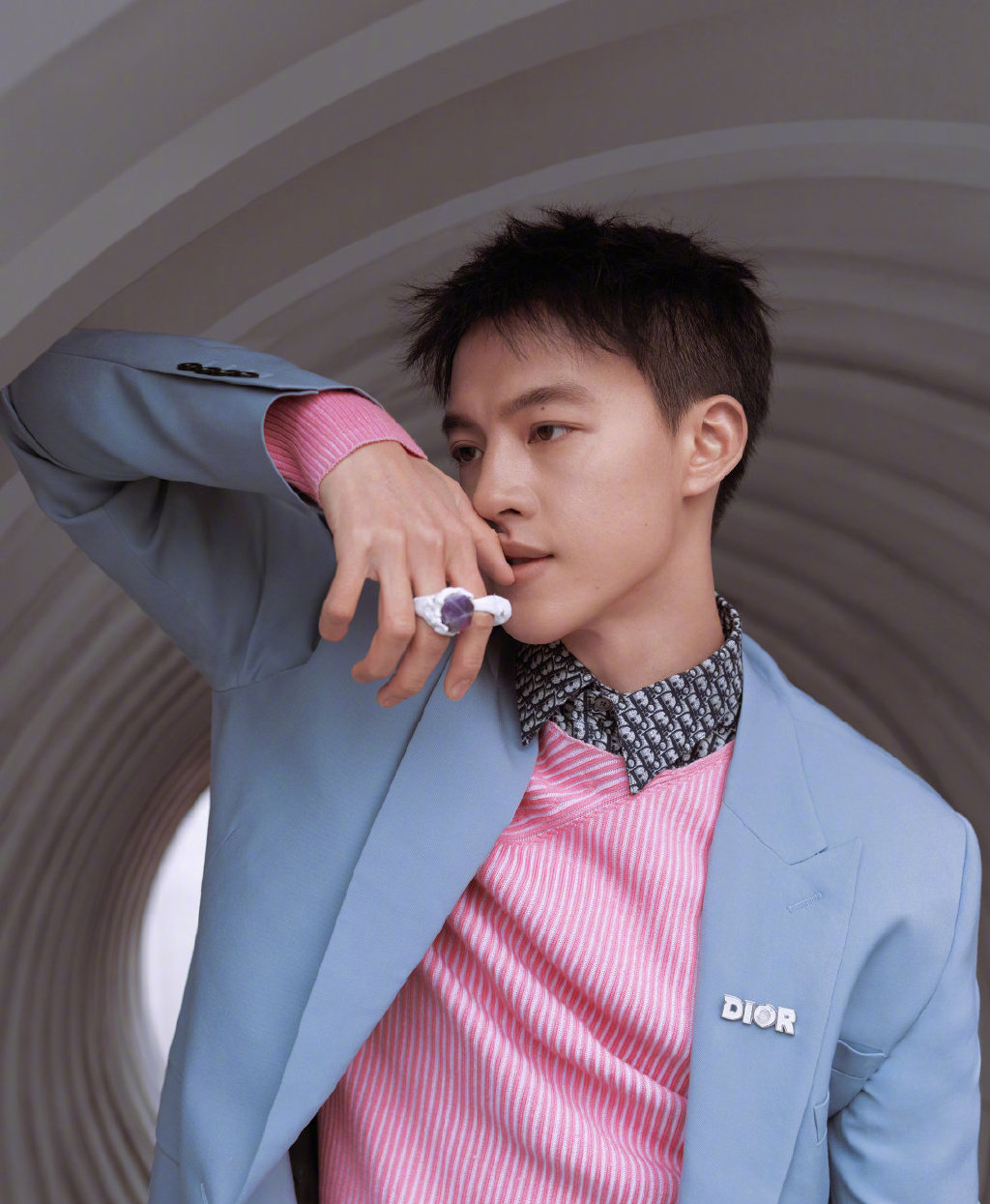 高清男星尹昉《DazedChina》杂志写真图片图片