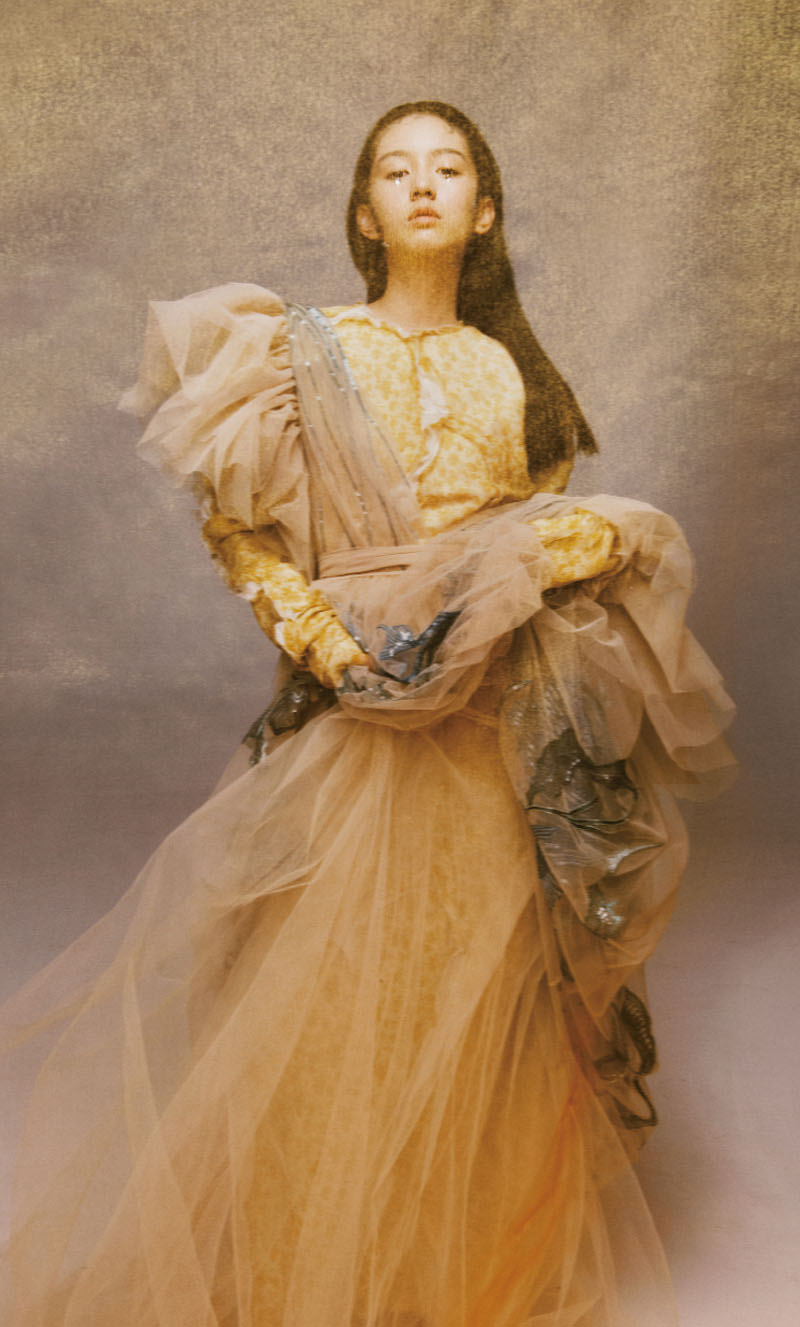 高清性感女星周也水滴妆时尚写真图片图片