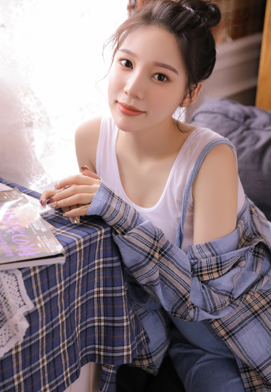 自拍照图片