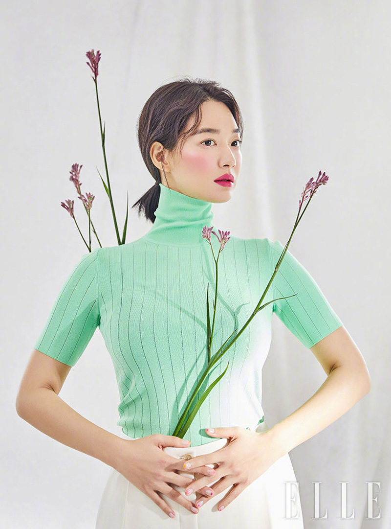 高清韩国首尔市美女申敏儿时尚写真气质大方干练十足申敏儿图片图片