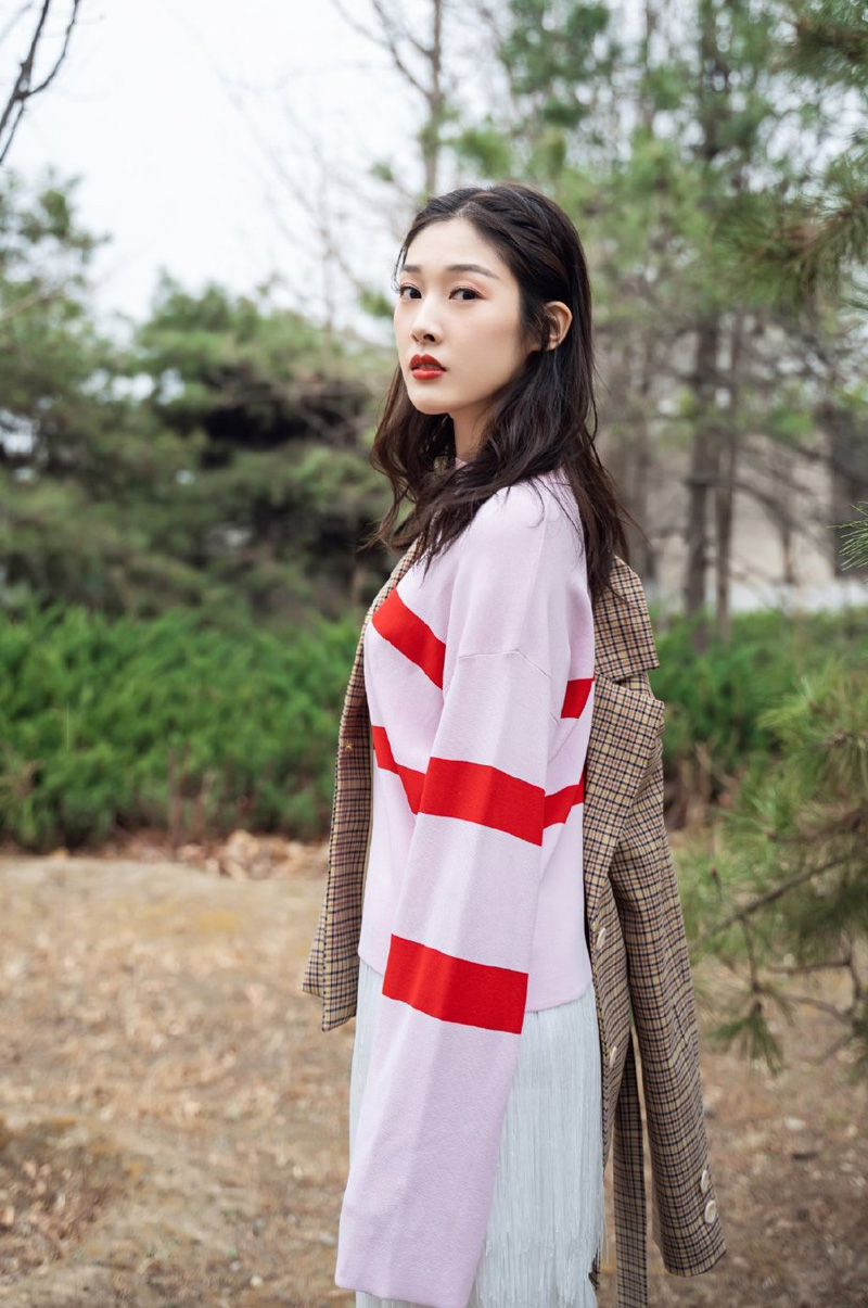 高清黑龙江省哈尔滨美女王双美艳迷人时尚杂志写真大片图片