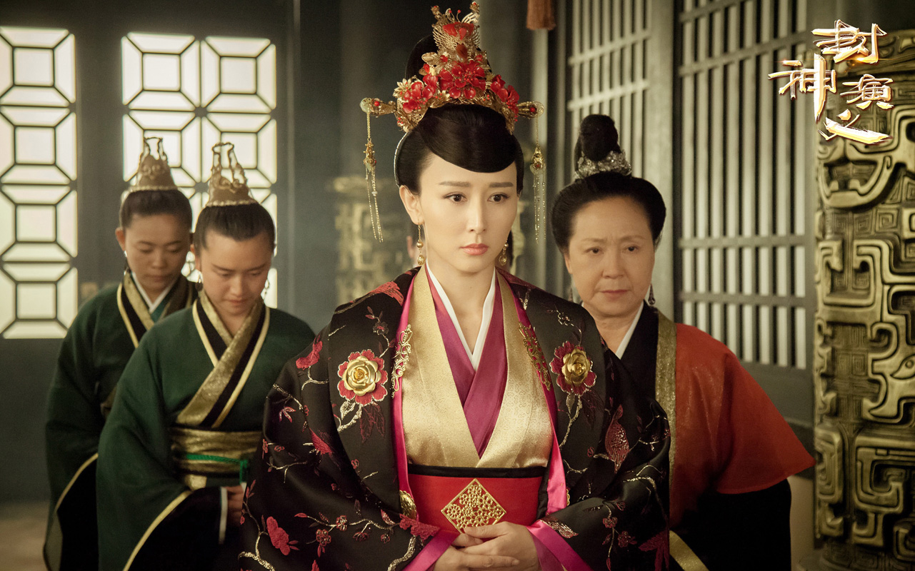中国大陆云南楚雄彝族自治州楚雄女演员胡静《封神演义》剧照图片图片