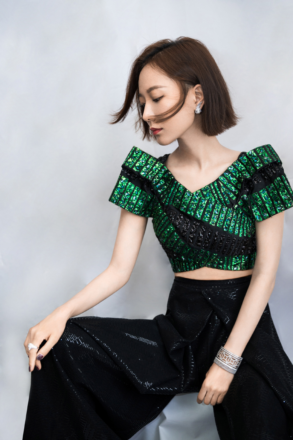 中国内地内蒙古赤峰女演员王珞丹《被光抓走的人》发布会图片图片