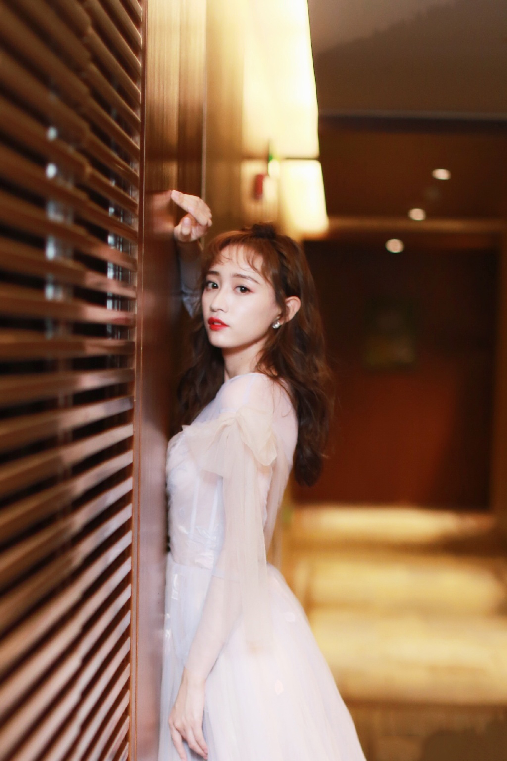 中国江苏南京，歌手、演员黄婷婷清新甜美图片图片