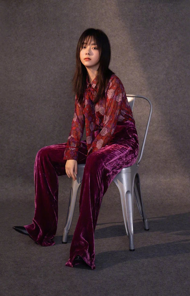 中国内地四川泸州影视女演员可爱女星谭松韵清纯静美写真图片