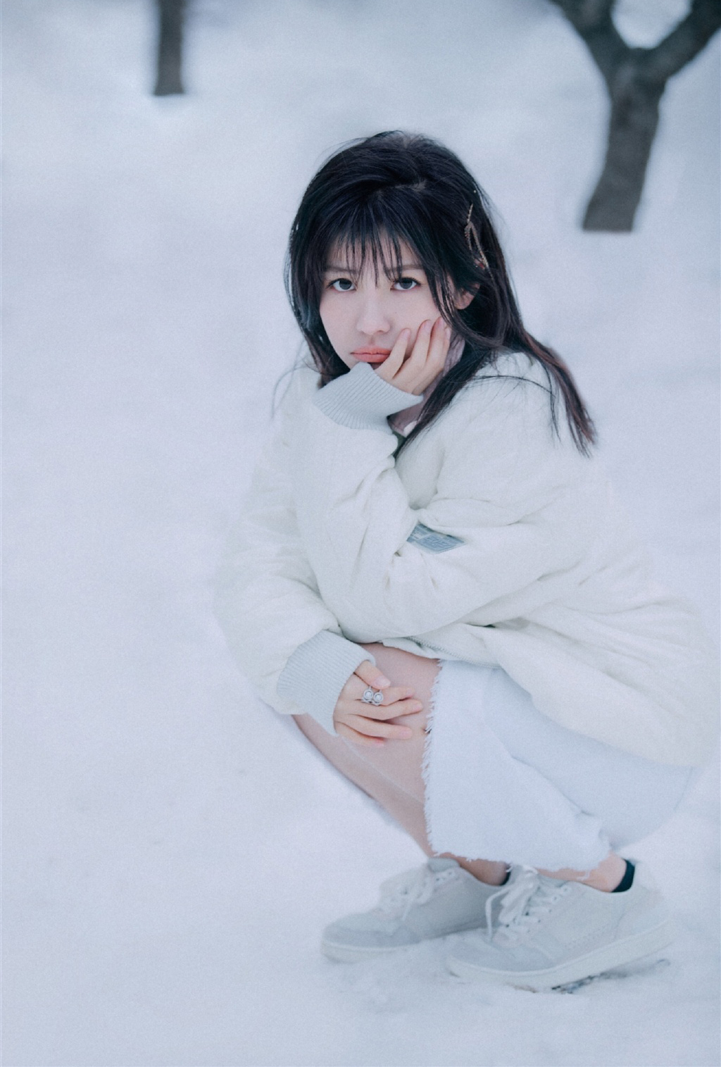 高清广东深圳女星火箭少女101yamy赖美云傅菁黑白配写真图片图片