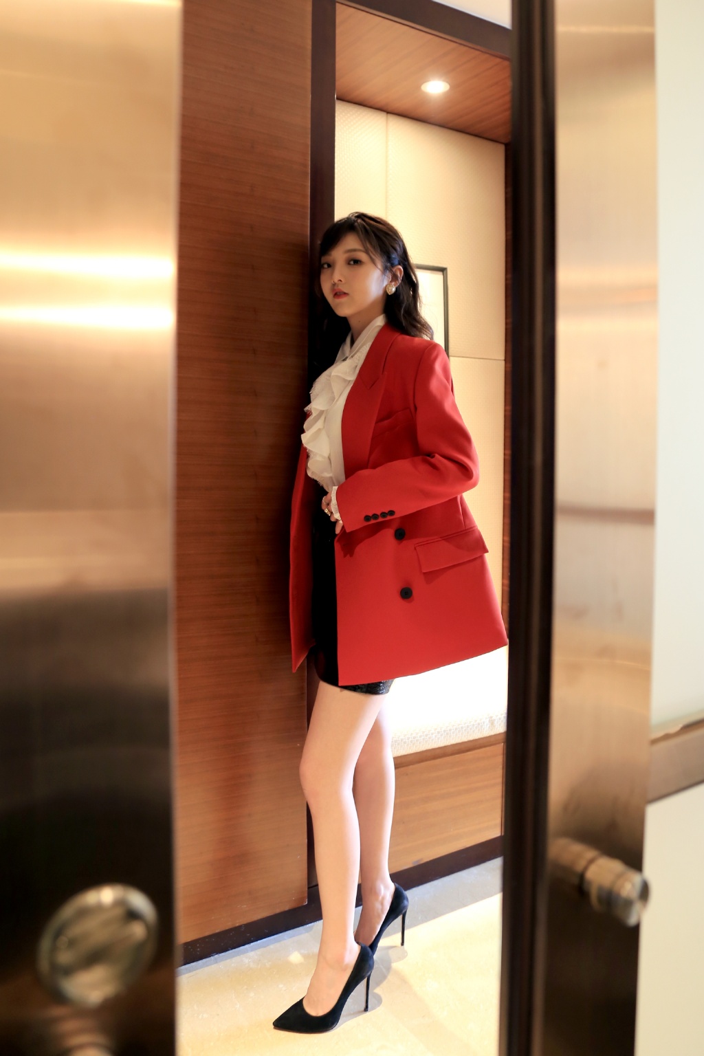 高清内陆美女星强东玥甜美清新活动照图片图片