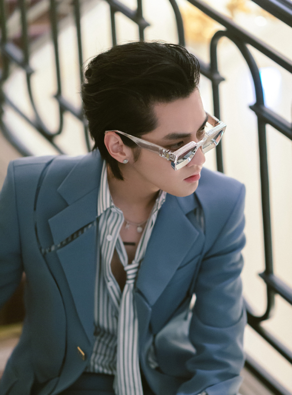 高清广州男明星吴亦凡单曲宣传照写真图片图片